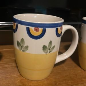 Set of 6 Philippe Richard Talavera coffee cups